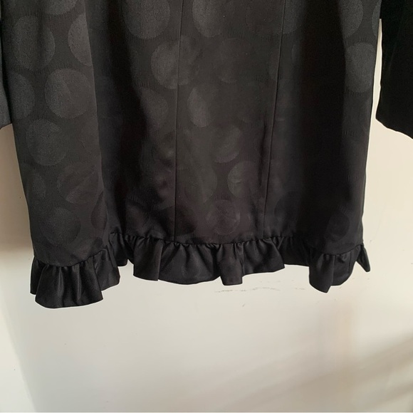 ZARA BLACK MINI DRESS - Picture 11 of 14